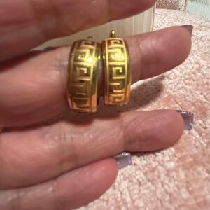 Stylish Stainless Steel Gold  Women's earrings